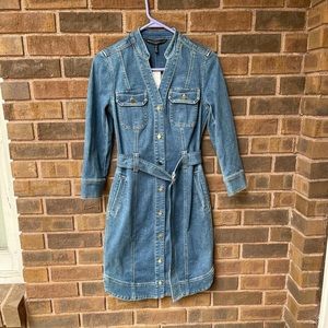 NWT WHBM Everyday Soft Denim Dress. 00